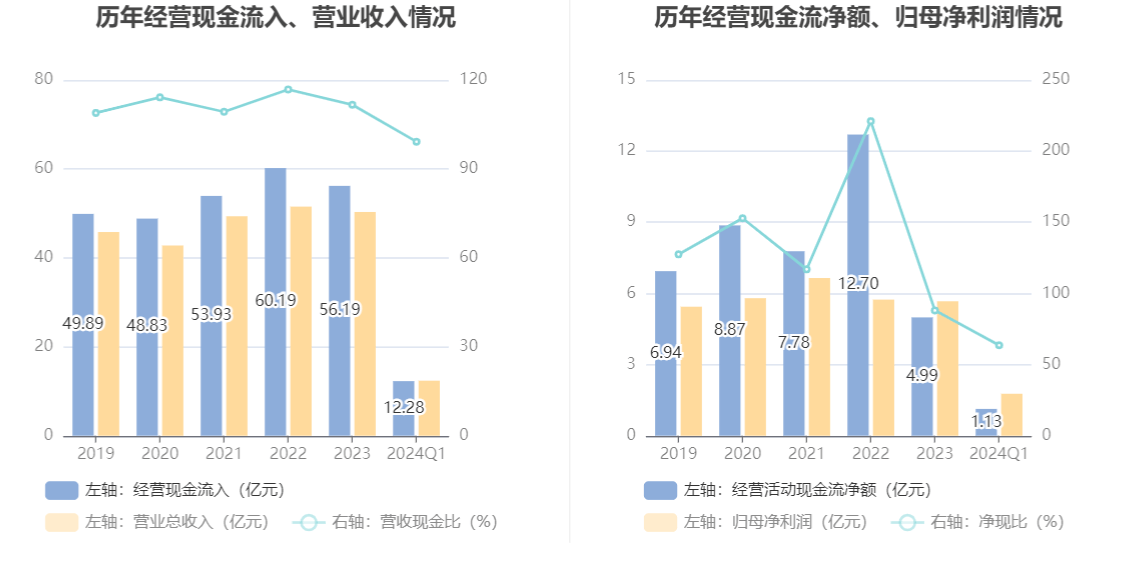 仁和药业：2024年第一季度净利润177亿元 同比低落274%(图6)